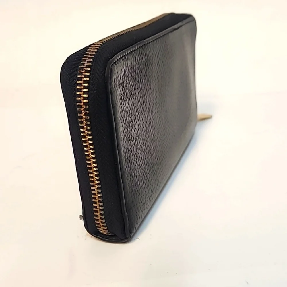 Michael Kors Saffiano Leather Continental Wallet in Black